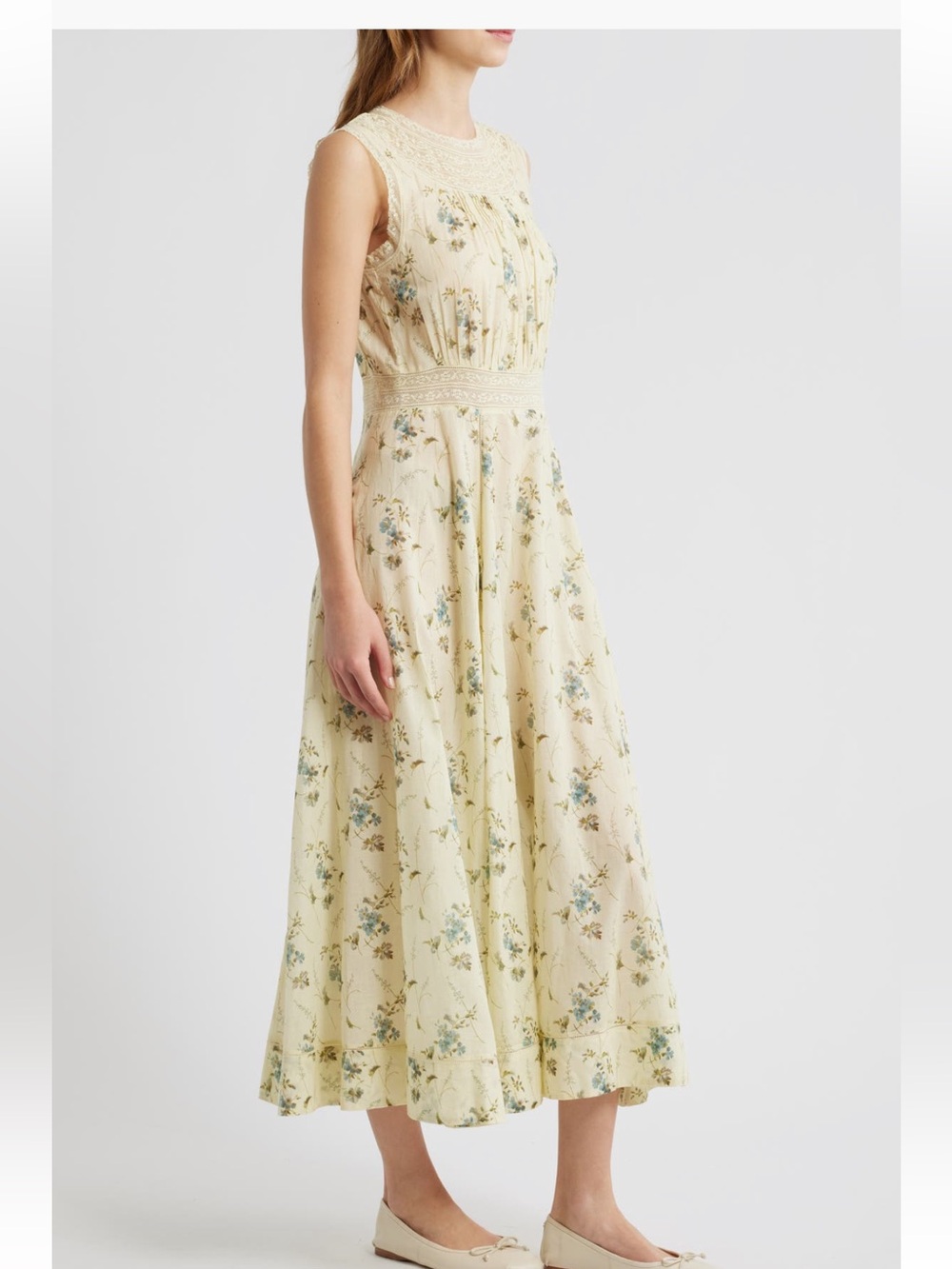 Dôen Liliane Midi Dress NWT sz S - Picture 3 of 7